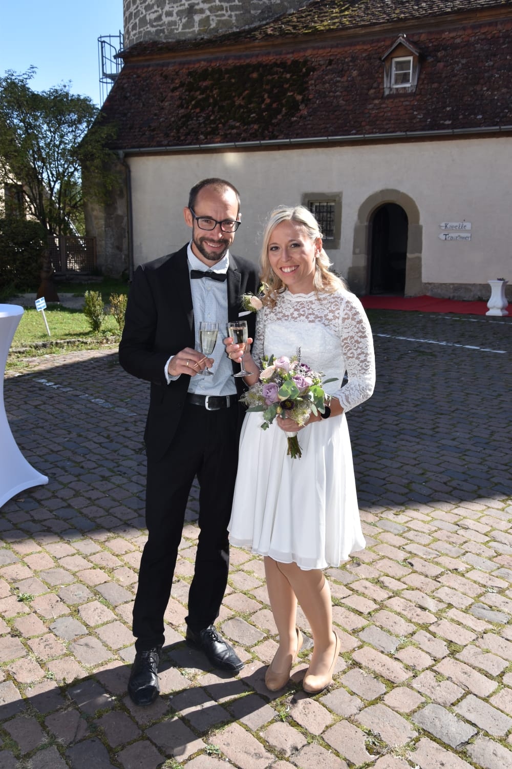 Hochzeit Melanie Brautpaar