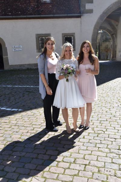 Hochzeit Melanie Spalier